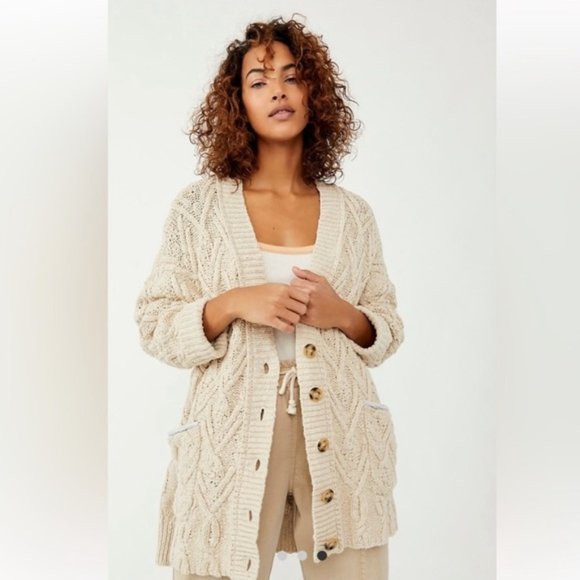 Free People Sweaters - Free People Montana Cable Cardi